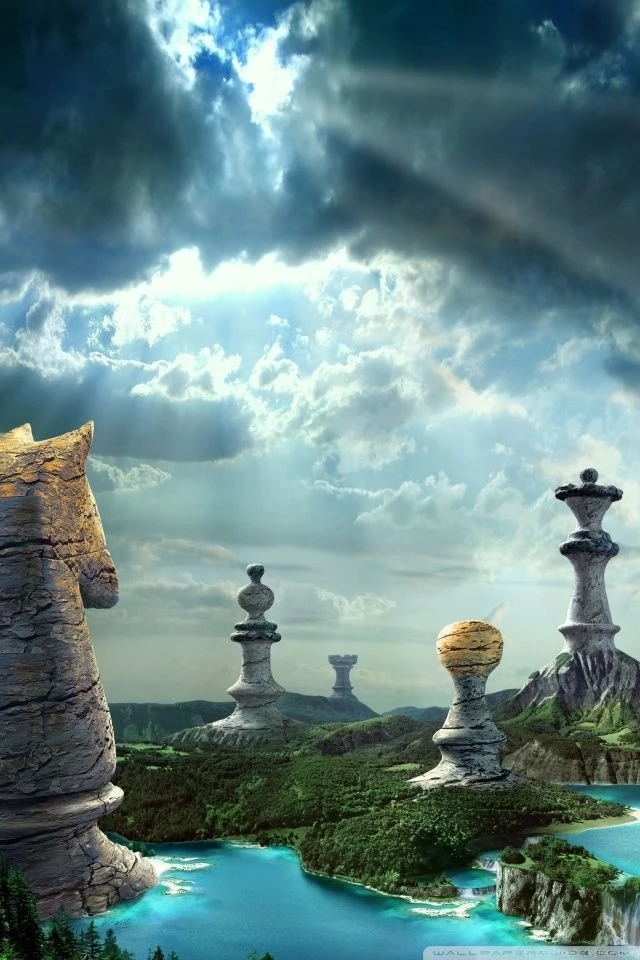 Fantasy Chess Art HD Desktop Wallpapers : Widescreen : High ...