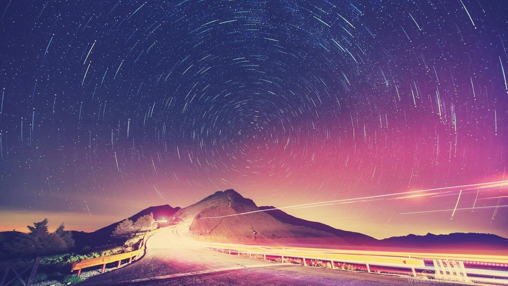 Beautiful Starry Evening Sky Wallpapers