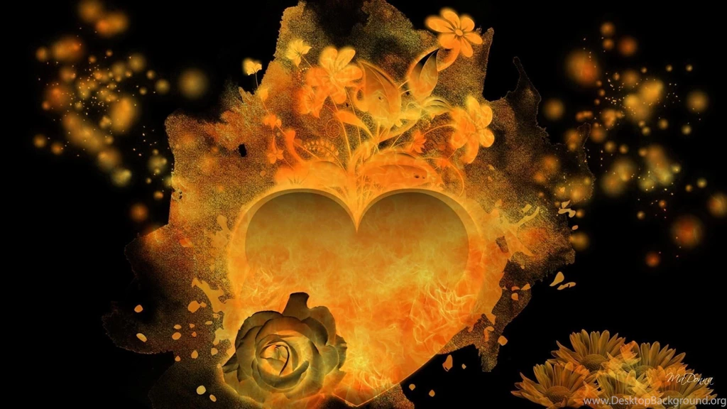 Top Wallpapers Fire And Ice Roses Images For Pinterest