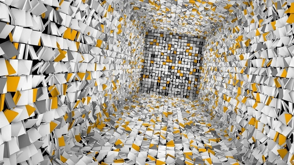 Lost In The Abstract 3D Room Wallpapers