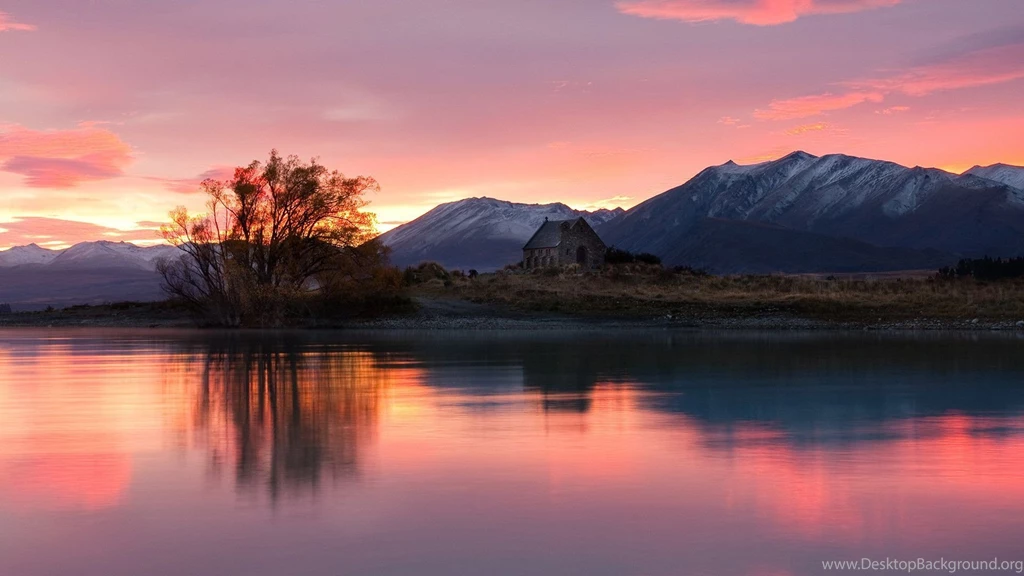 Tekapo Dawn New Zealand 1920×1080