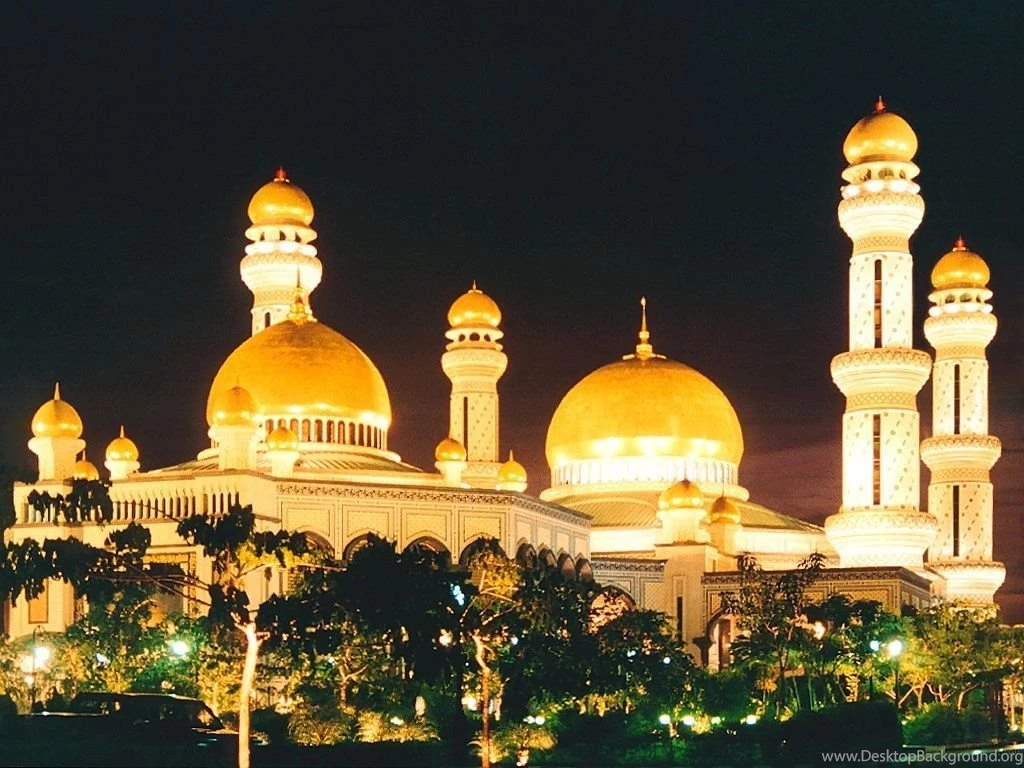 Islamic Mosque Wallpapers Hd In The Night
