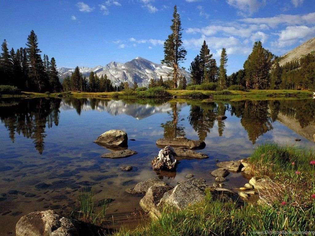 HD Wallpapers » 1024x768 » Nature » Beautiful Lake In Nature ...