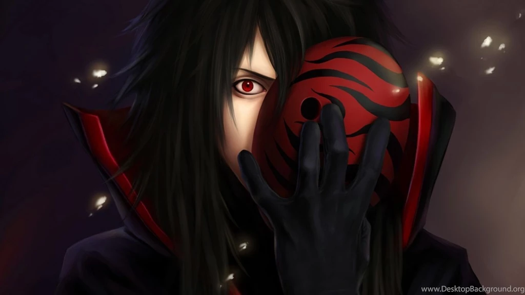 Download Wallpapers 1366x768 Naruto, Uchiha, Madara, Sharingan, Man ...