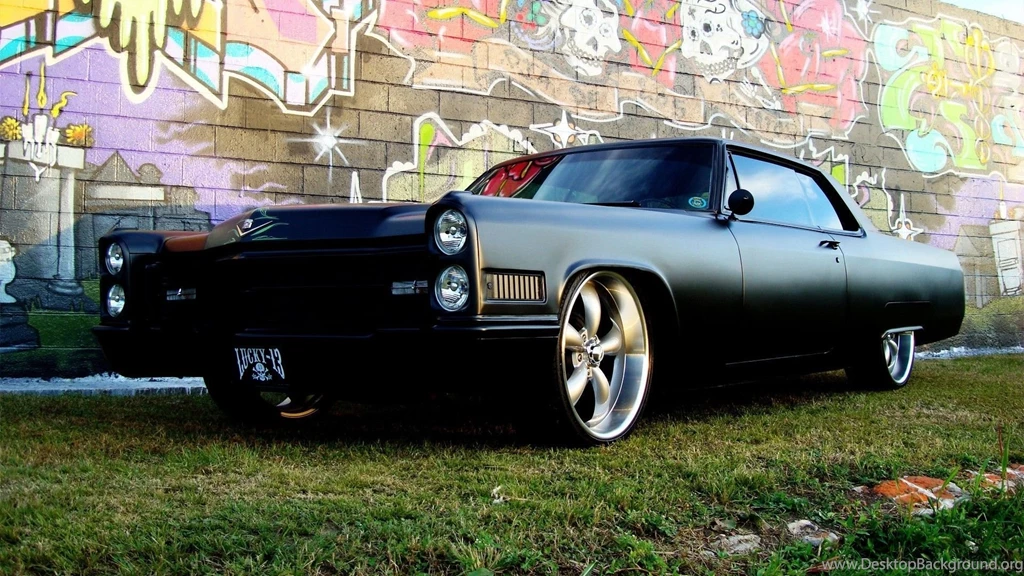 Download Wallpapers 1920x1080 Car, Pontiac, Muscle, Black, Tuning ...