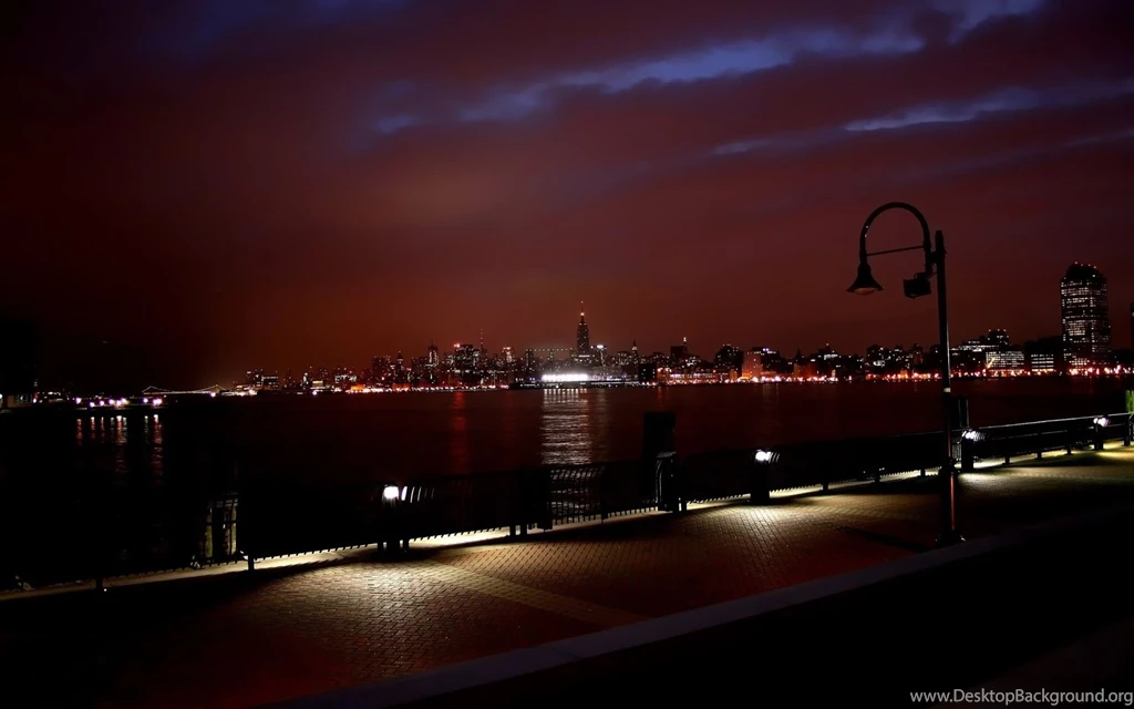 New York Skyline At Night Wallpapers