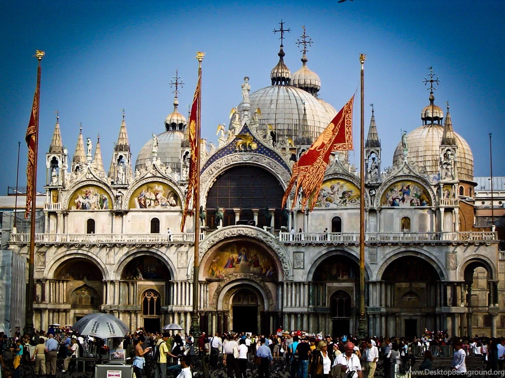 Basilica Di San Marco Venezia Italy Square Religious Wallpapers ...