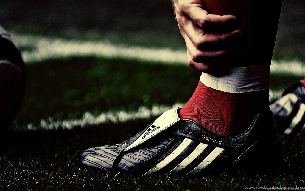 Download 1680x1050 Football Boots And Ball Wallpapers