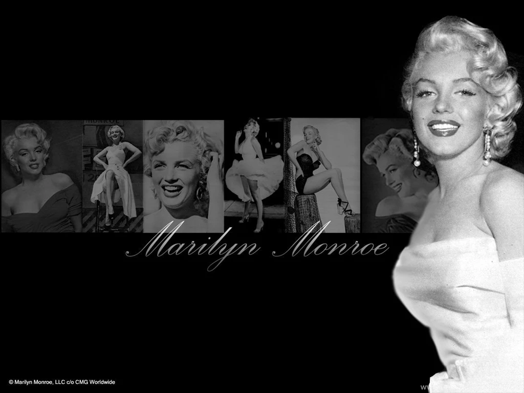 Marilyn Monroe's Official Web Site .::. Wallpapers