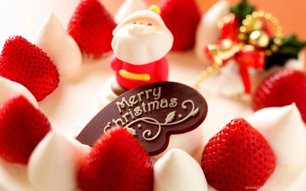 Christmas Santa Cake HD Wallpapers
