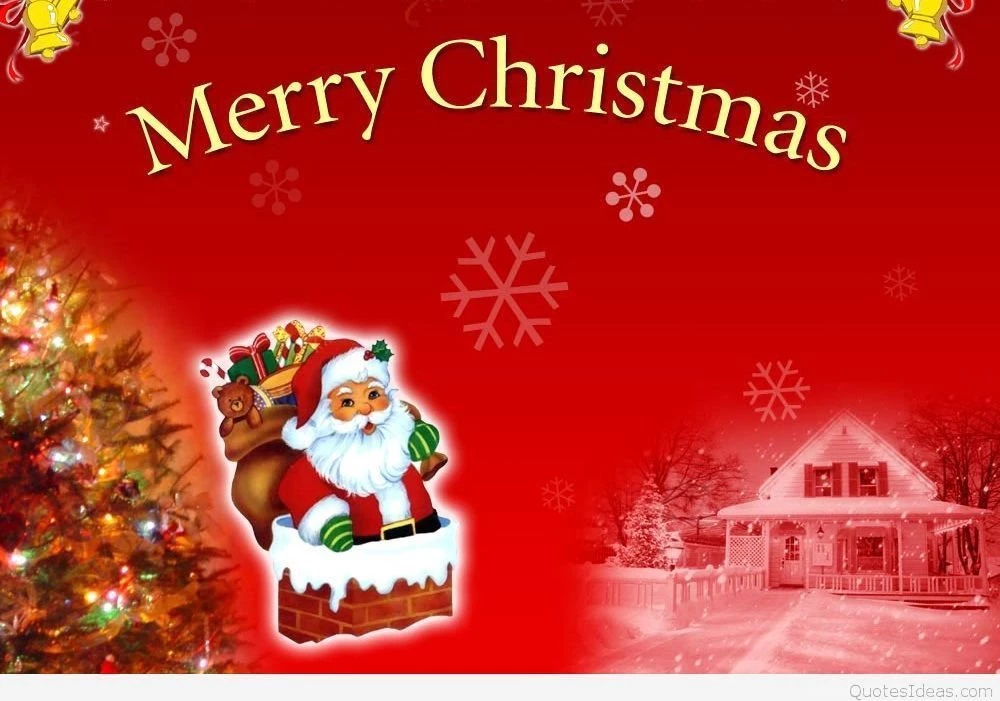 Santa Claus Merry Christmas wish wallpaper hd 2015.jpg