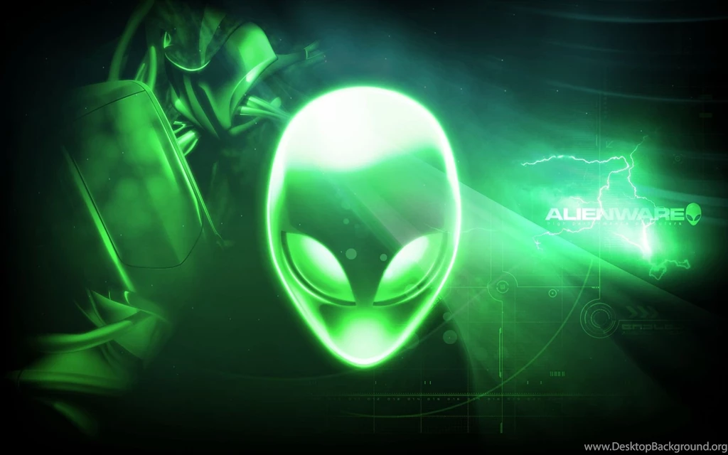 Wallpaper, Promise, Reloaded, Alienware, Desktop, Green (