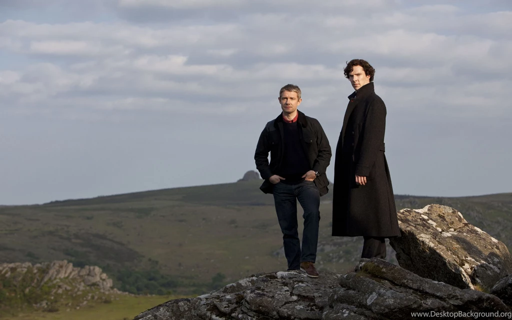 Download Wallpapers 2560x1600 Benedict Cumberbatch, Martin Freeman ...