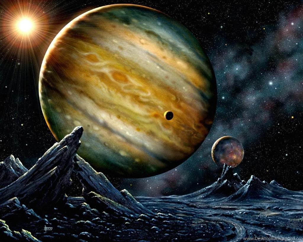 Stars Planets Moon Universe Hd Wallpapers   (