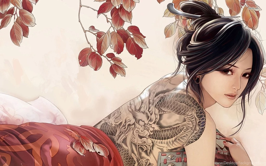 Girl With The Dragon Tattoo Wallpapers   Digital Art Wallpapers