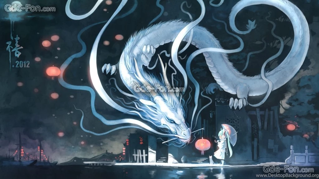 Top White Dragon Girl Images For Pinterest