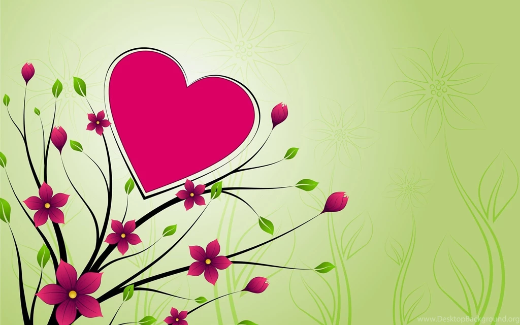 Cute Heart Desktop Backgrounds HD 1920x1200
