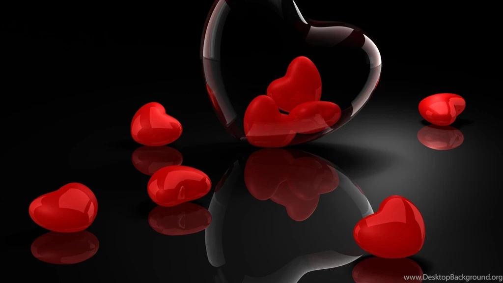Valentine's Day Design With Heart Wallpapers Zibrato