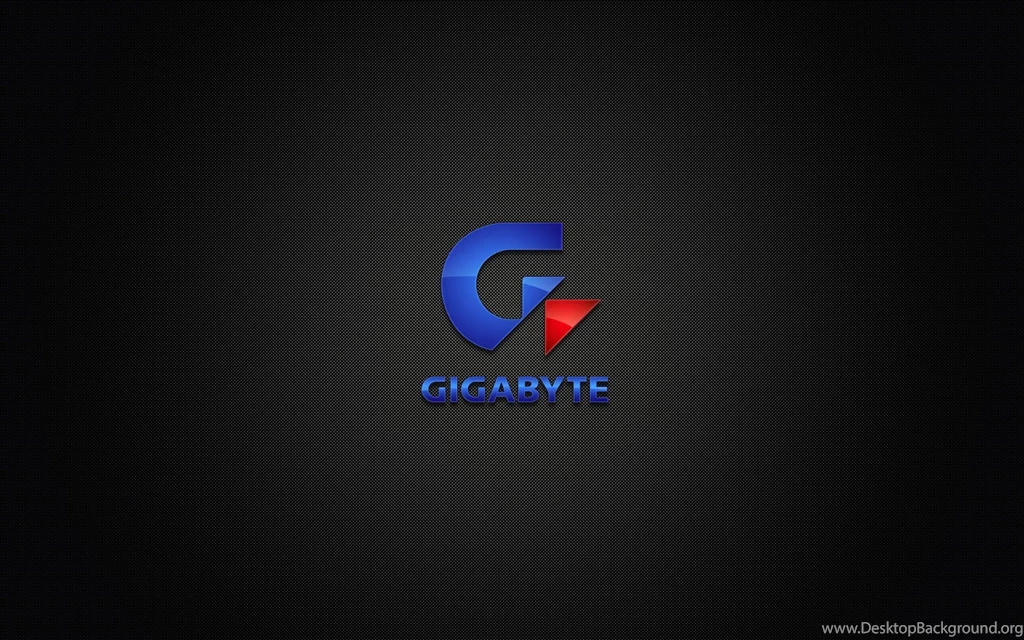 Gigabyte Logo on Black Background Wallpaper.jpg