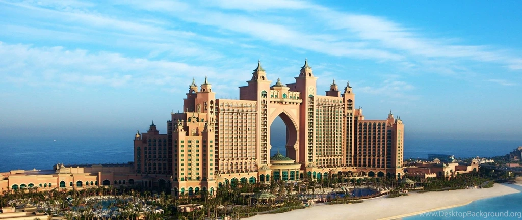 Download Wallpapers 2560x1080 Dubai, Building, Sky, Beautiful ...