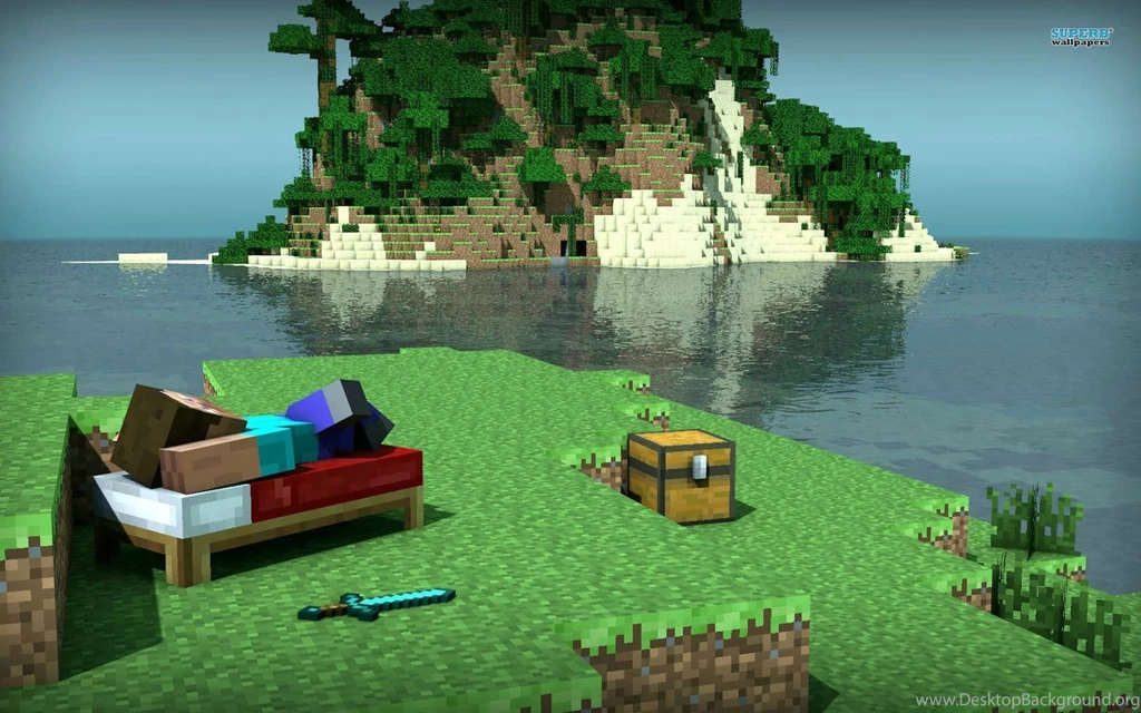 Minecraft Island Wallpapers Game Wallpapers