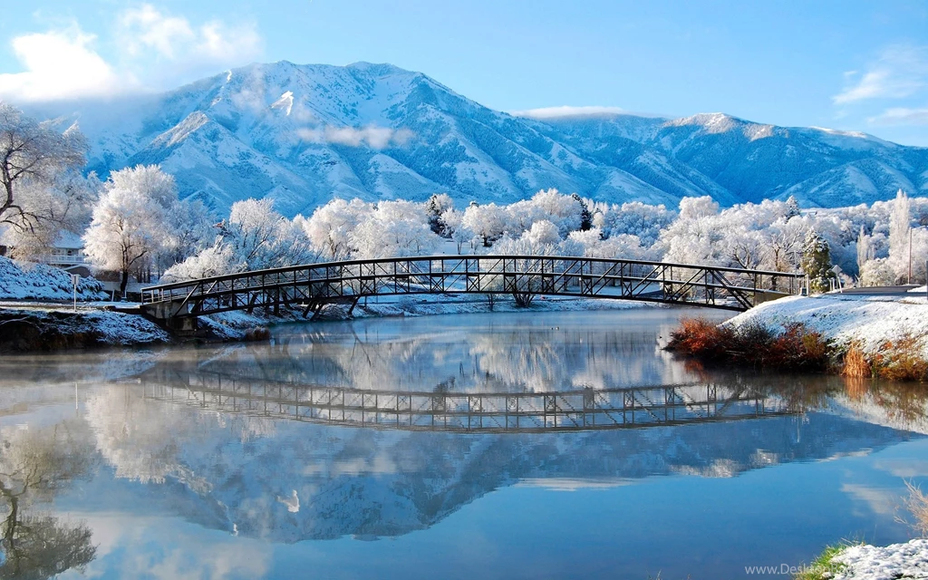 Top Winter Nature Landscape River Images For Pinterest