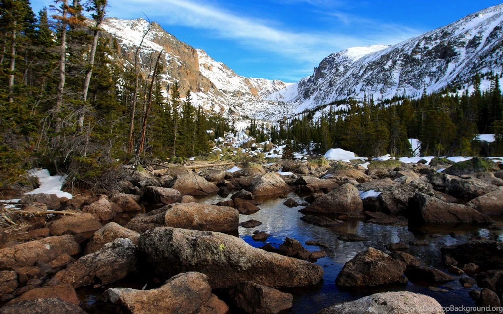 Mountain River In The Late Winter Wallpapers 27684