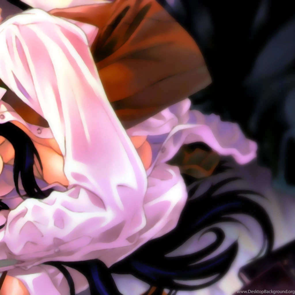 Anime Girl Dual Screen iPad 3,4 & Air Wallpapers
