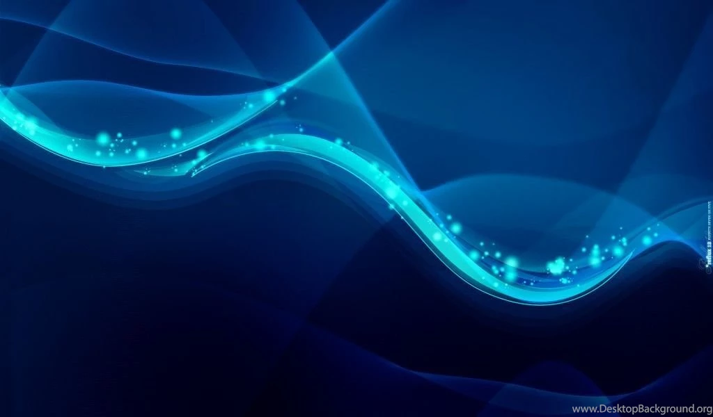 Wallpapers Wave, Blue, Reflux