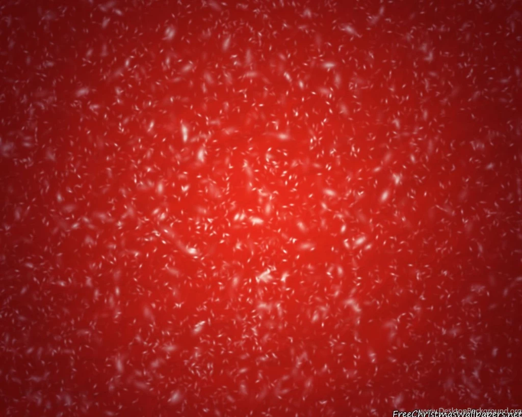 Red Snowy Christmas Backgrounds Wallpapers
