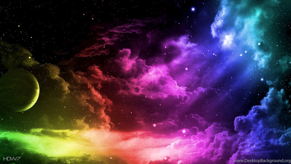 Free Colorful Sky Clouds Desktop Backgrounds