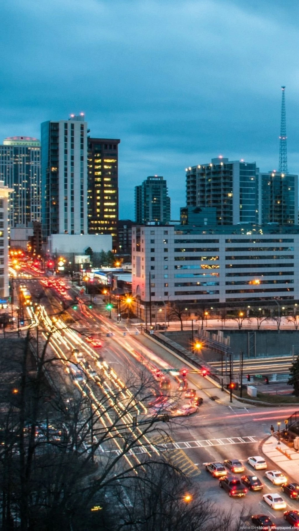 1080x1920 Night City Light Wallpapers HD