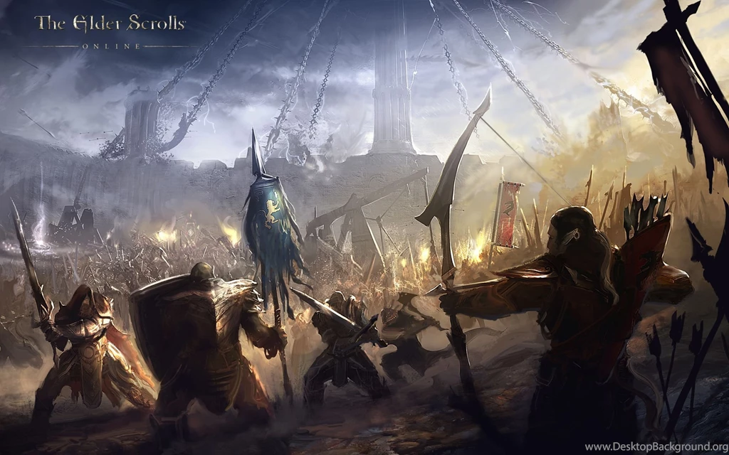Wallpapers The Elder Scrolls Online: Battle » The Elder Scrolls ...