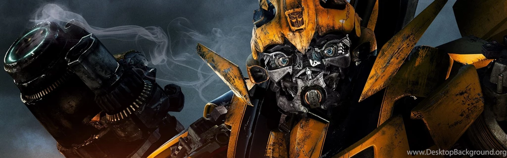 Download Wallpapers 3840x1200 Transformers, Bumblebee, Robot Dual ...