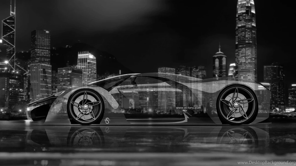 4K Wallpapers Ferrari F80 Side Crystal City Car 2014 « El Tony