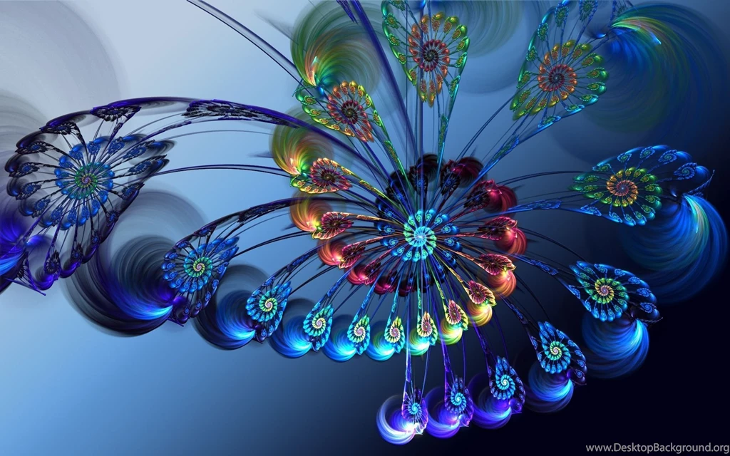 3D Abstract Feathers Wallpapers