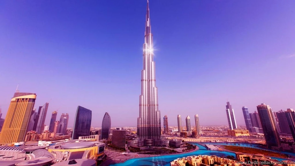 Cityscapes Tower Buildings United Arab Emirates Burj Khalifa ...