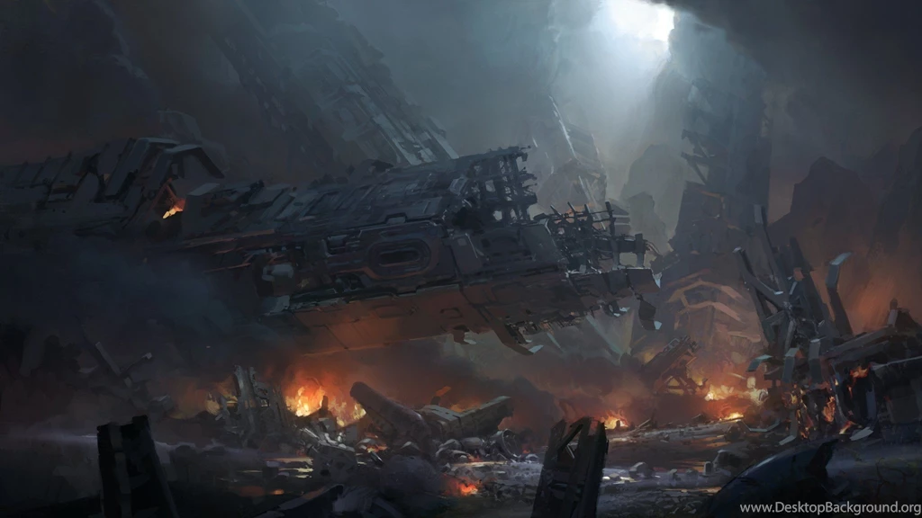 Video Games Futuristic Digital Art Concept Art Artwork Halo 4 ...