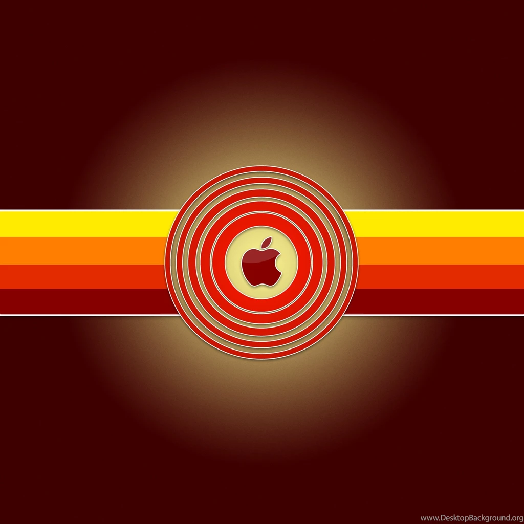 Old School Apple Logo   Apple Logo iPad 3 Wallpapers