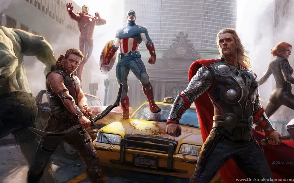 The Avengers Concept Art Wallpapers