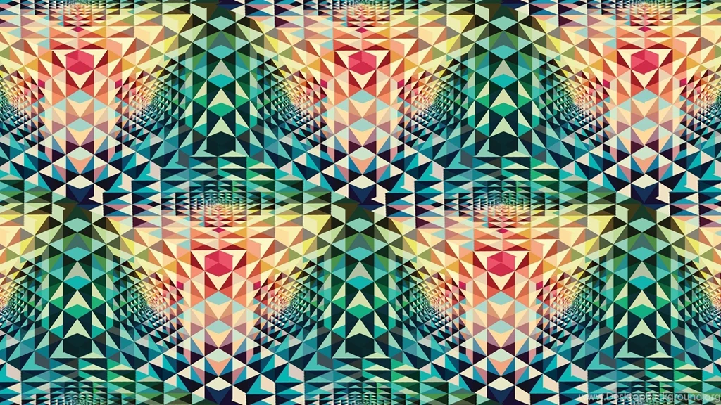 Download Wallpapers 1920x1080 Kaleidoscope, Patterns, Colorful ...