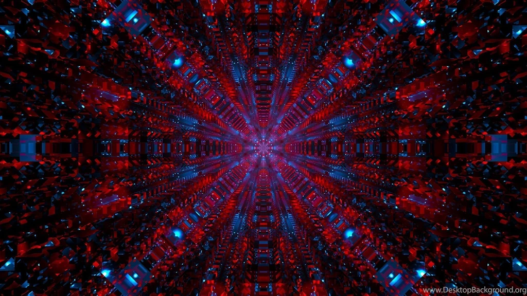 Download Wallpapers 1920x1080 Dive, Colorful, Light, Kaleidoscope ...