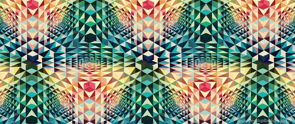 Download Wallpapers 2560x1080 Kaleidoscope, Patterns, Colorful ...