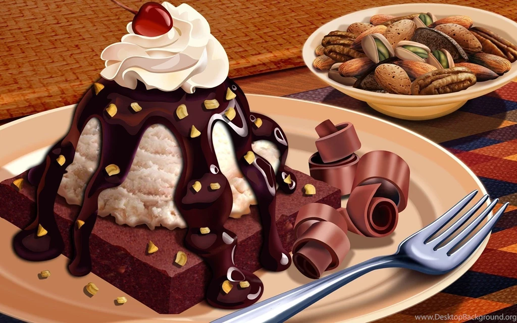 Food Illustrations : Delicious Food, Desserts, Vegetable And ...