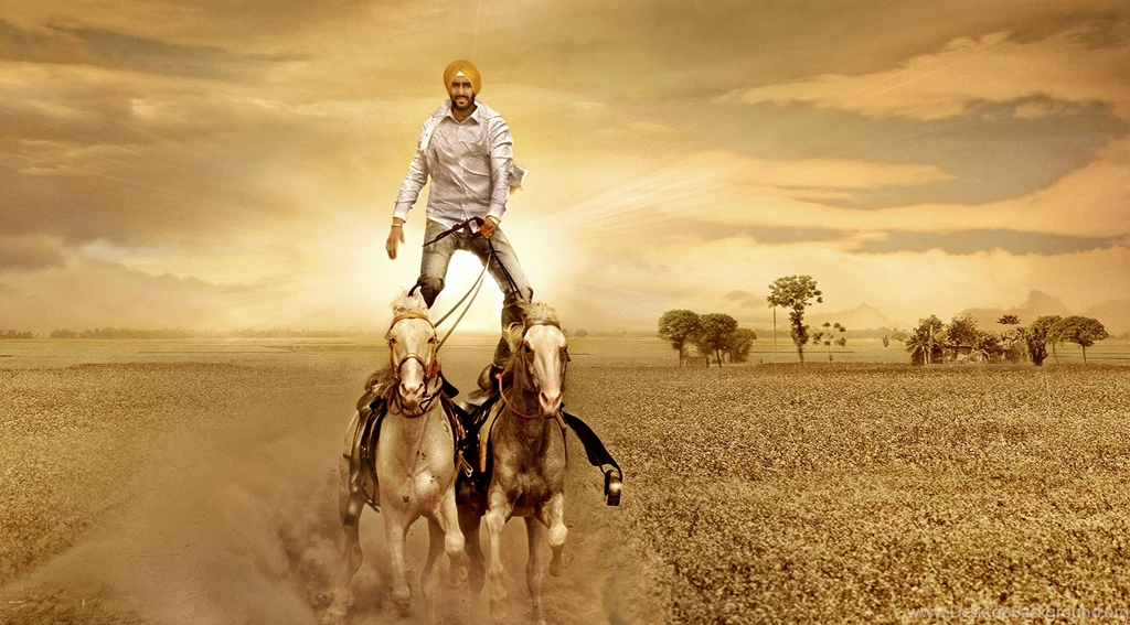 Latest Full HD Ajay Devgan Horse Riding Hd Wallpapers