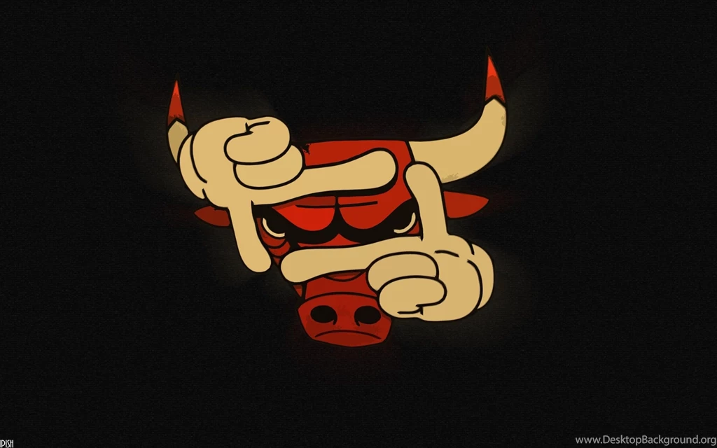 Chicago Bulls NBA Logo Art HD Wallpapers FreeWallsUp