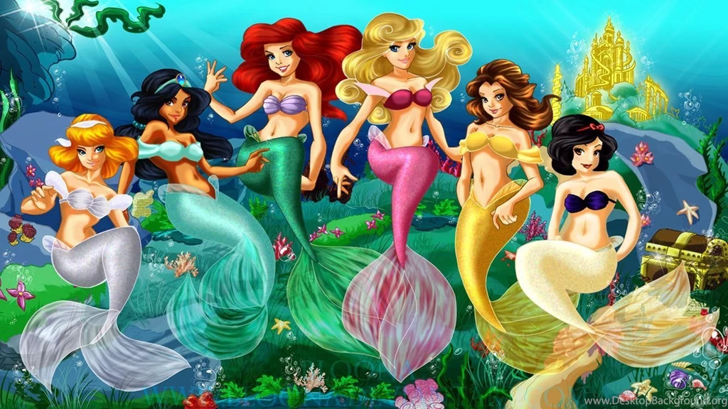 The Little Mermaid Full HD Wallpapers For iPhone 6 Cartoons ...