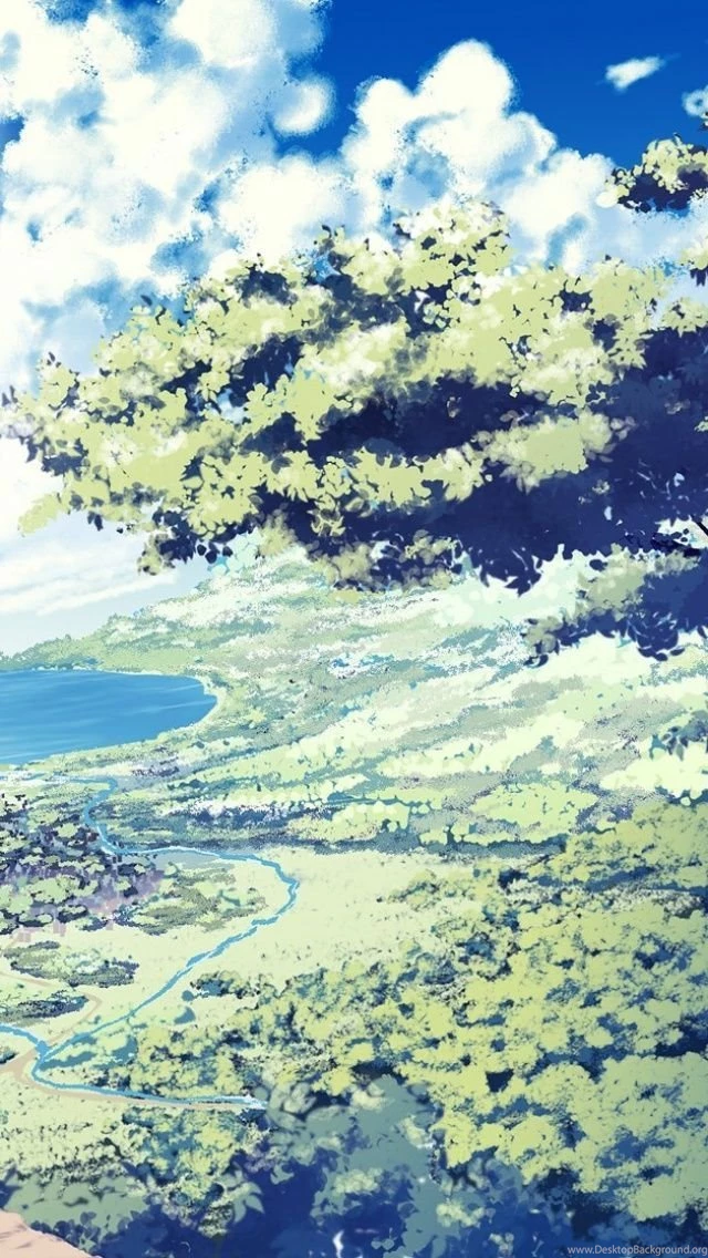 Unduh 4100 Koleksi Background Anime Nature Gratis