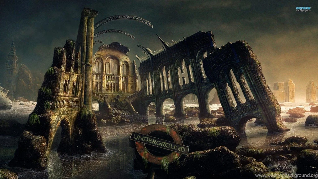 Ruined City Wallpapers Fantasy Wallpapers