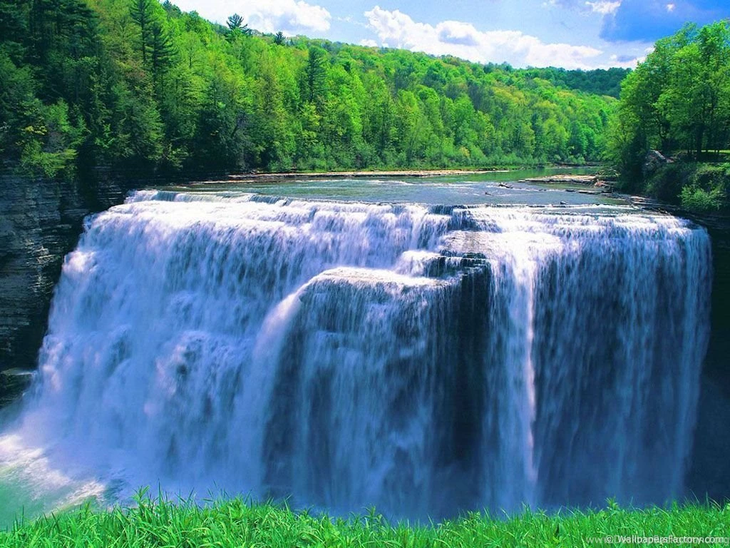 Waterfalls   Nature Wallpapers   Crazy Frankenstein
